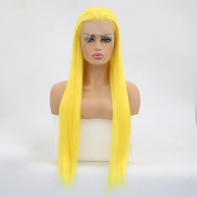 (Simple Packed) Yummy｜Synthetic Swiss Lace Front Wig