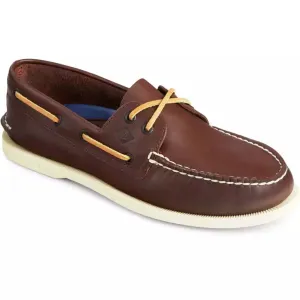 Sperry Men's Authentic Original 2-Eye Leather Boat Shoe 0195115 Brown 14W
