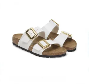 Sydney Luxe Buckle | Patent White
