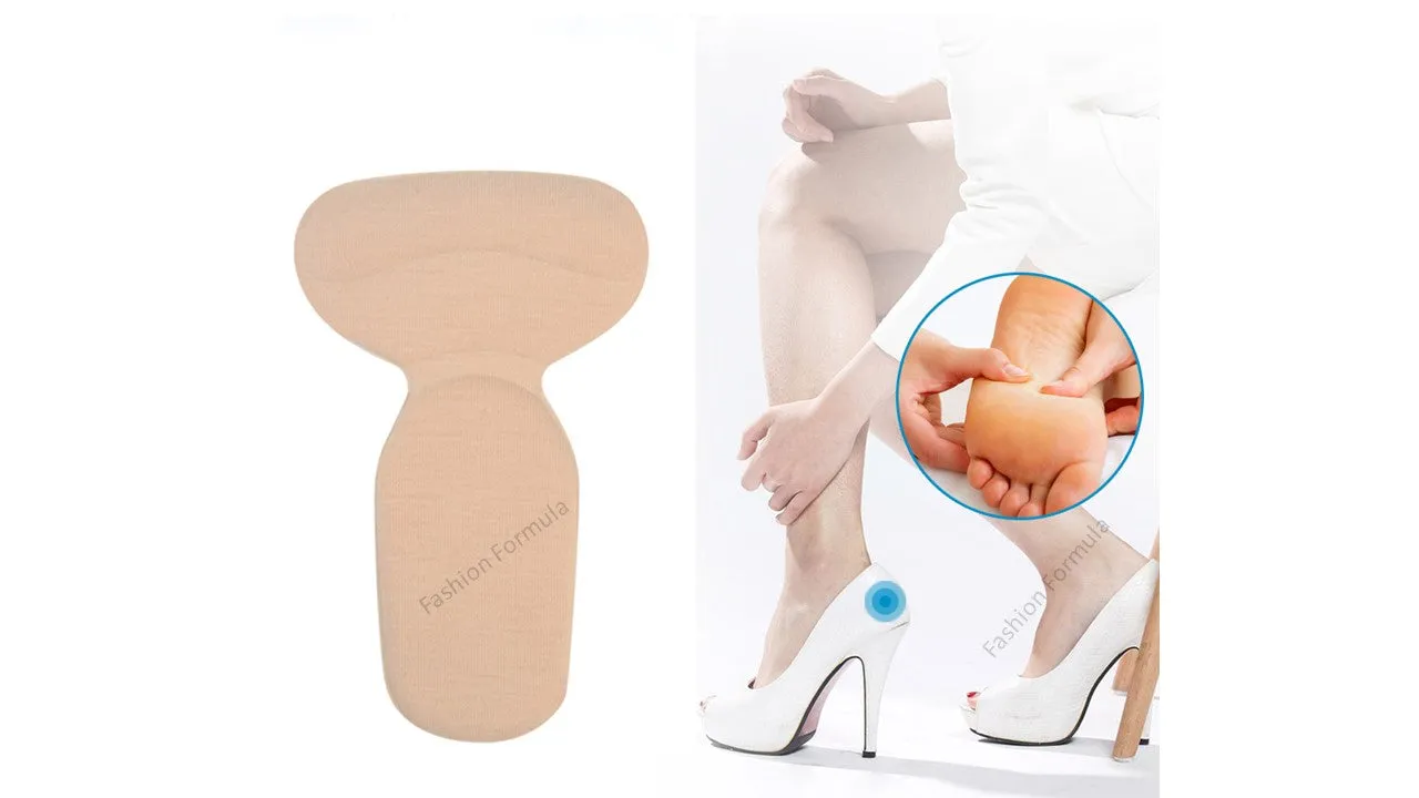 T-Shape High Heel Liner Grips Cushion Pad