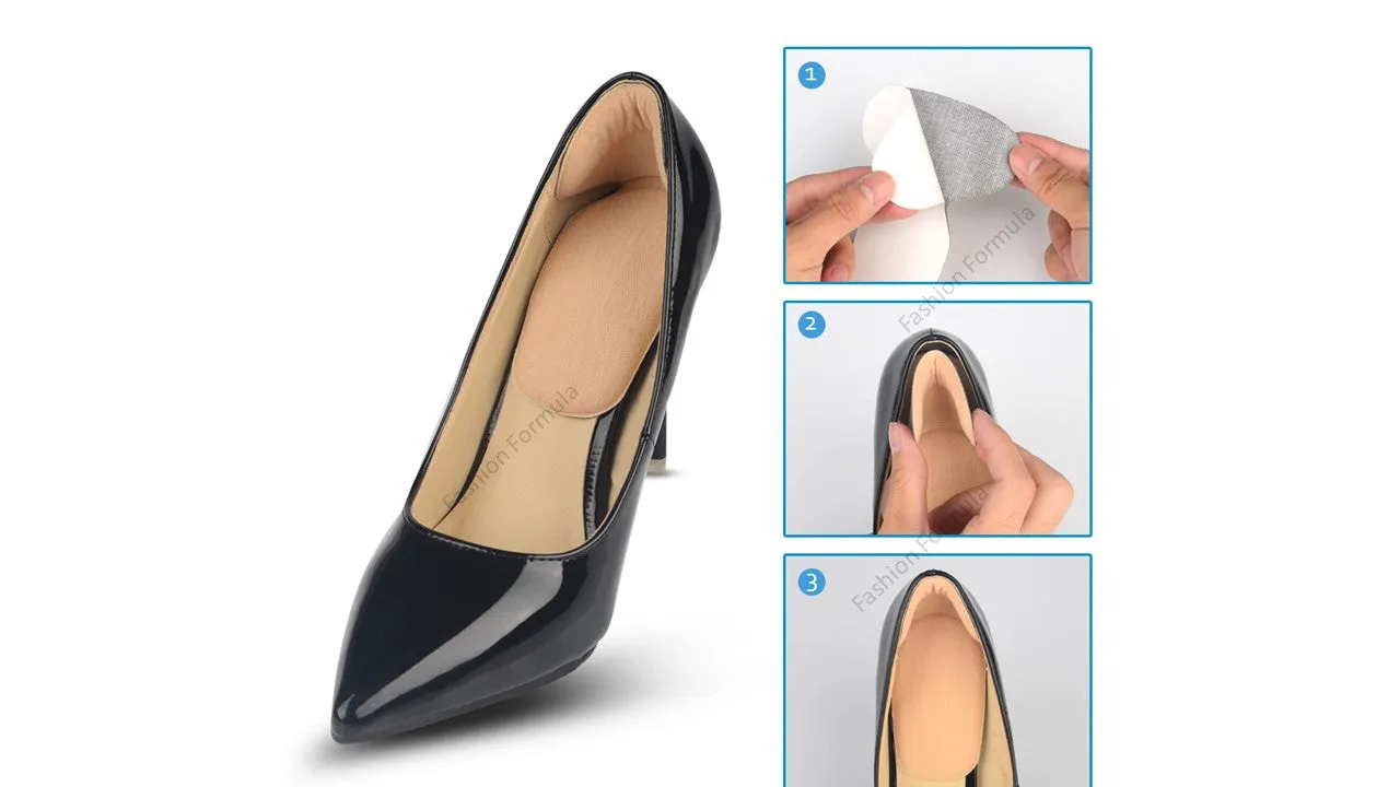 T-Shape High Heel Liner Grips Cushion Pad