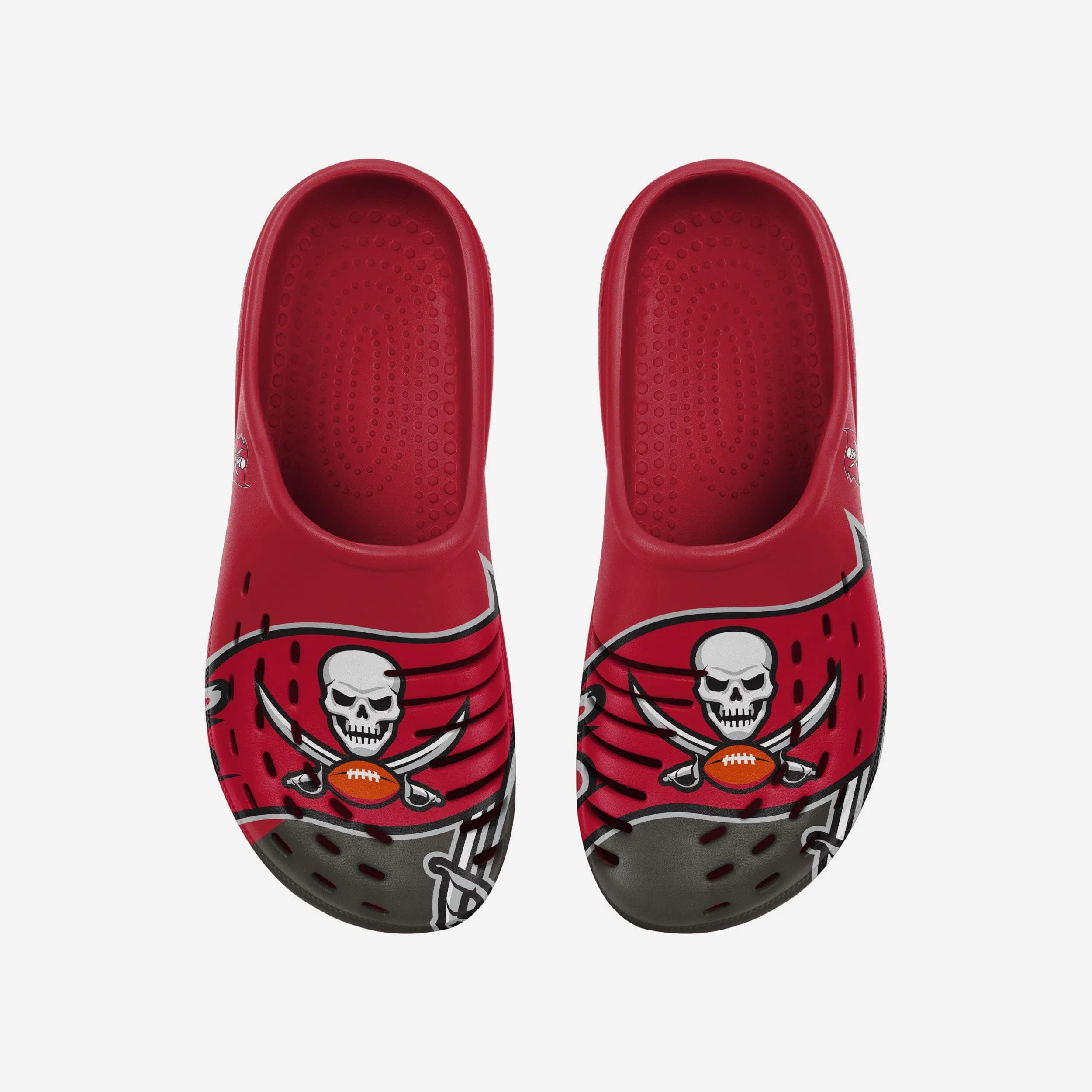 Tampa Bay Buccaneers Colorblock Big Logo Clog