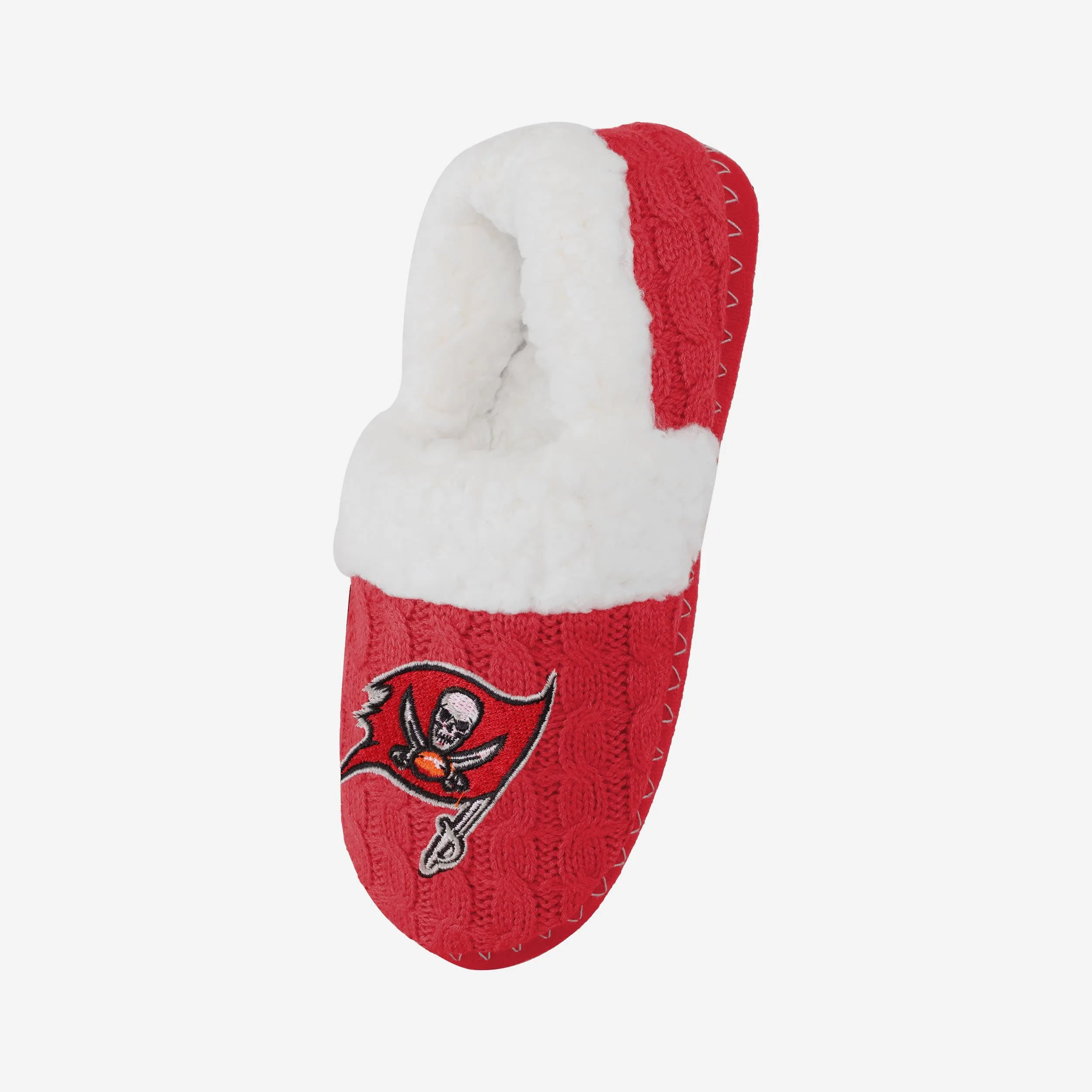 Tampa Bay Buccaneers Womens Team Color Moccasin Slipper