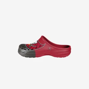 Tampa Bay Buccaneers Youth Colorblock Big Logo Clog