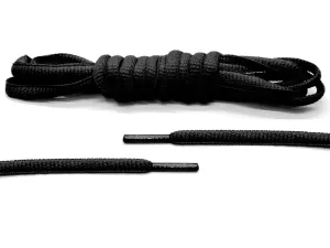 The Black Oval Shoe Lace