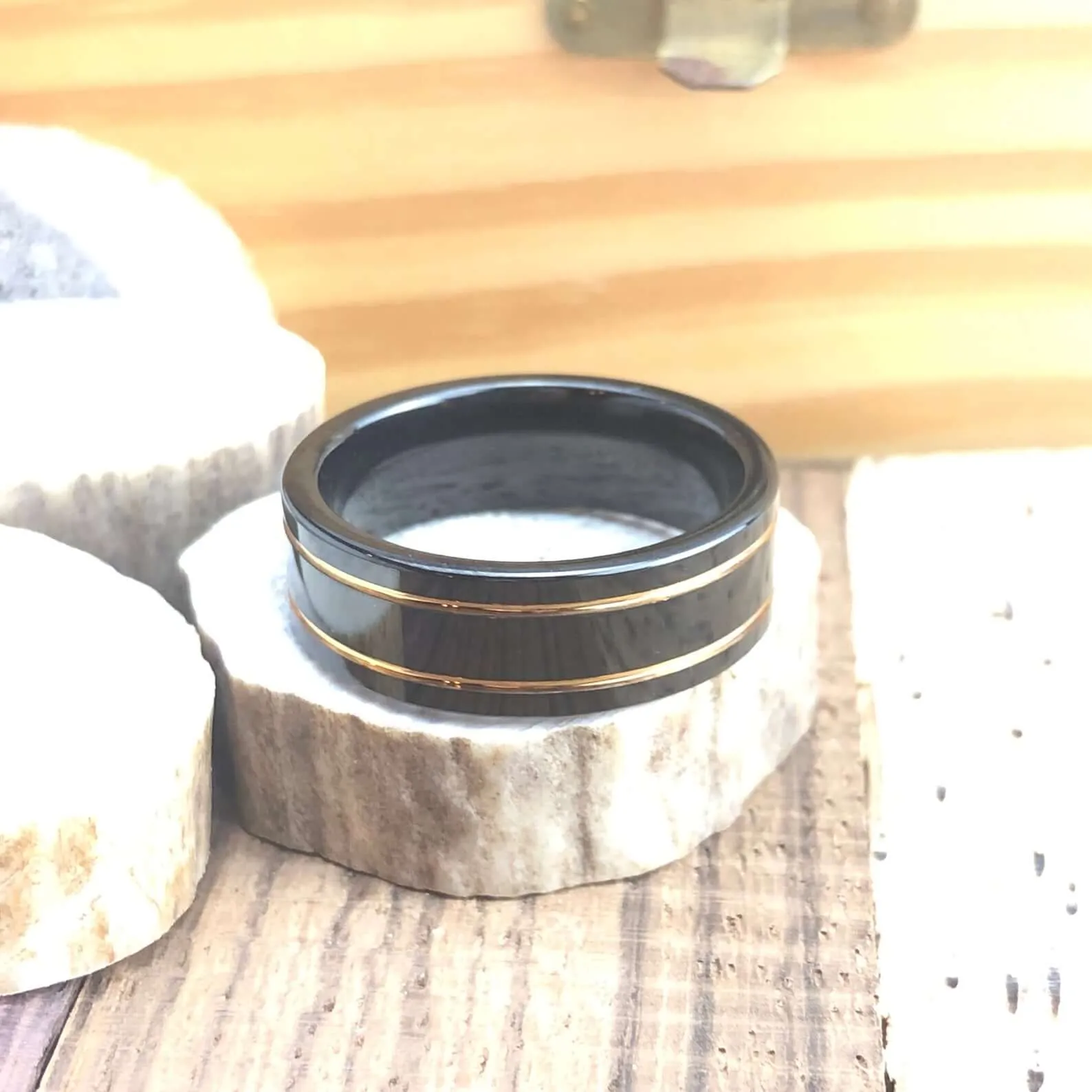 The Boss | Men’s Tungsten Wedding Band