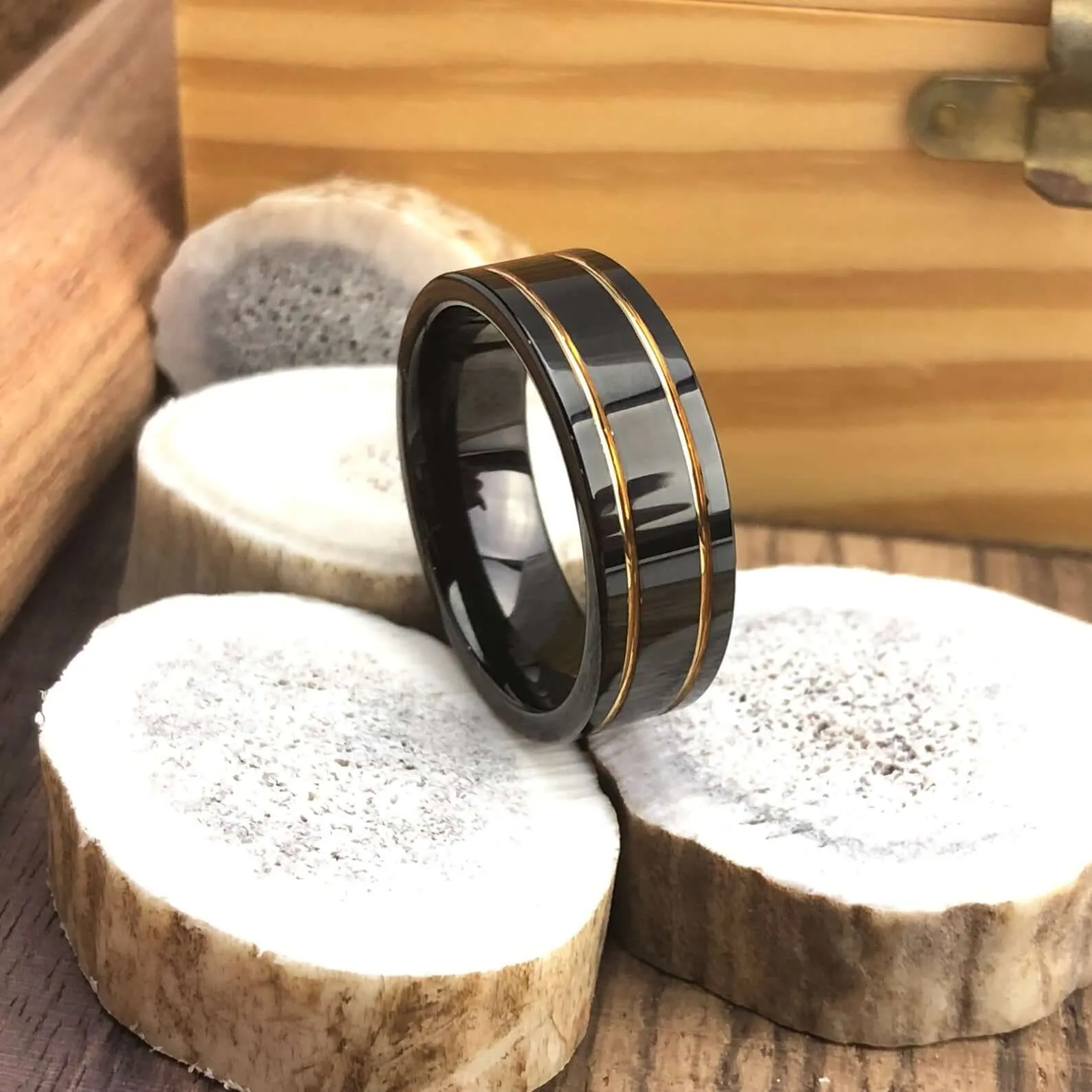 The Boss | Men’s Tungsten Wedding Band