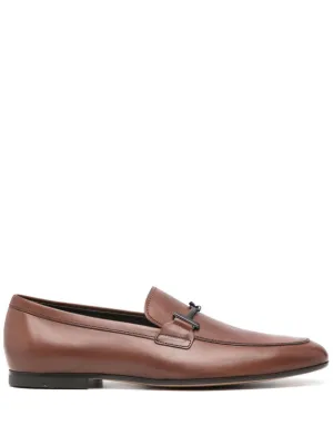 TOD'S Luxury Leather Lace-Up Moccasins for Men