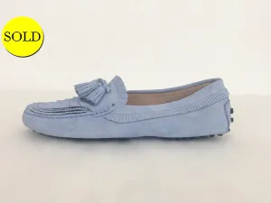 Tod's Suede Moccasin Size 36 It (6 Us)