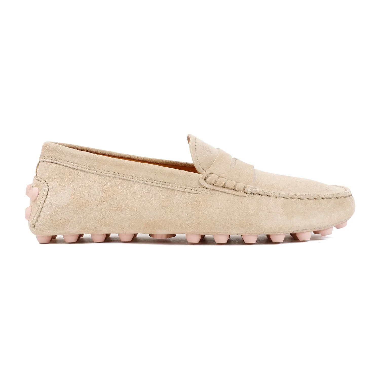 TOD'S Women's Suede Moccasin Slip-Ons