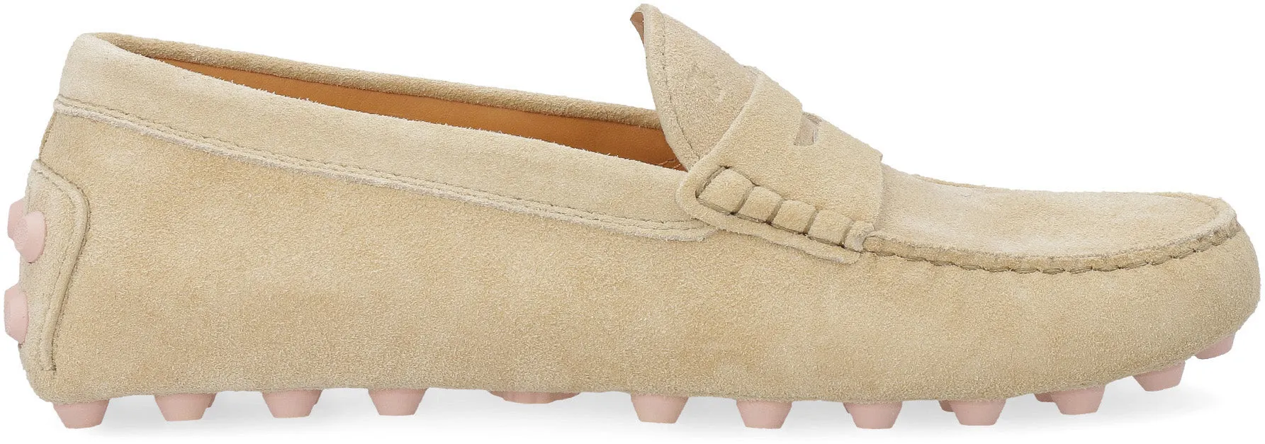 TOD'S Women's Suede Moccasin Slip-Ons
