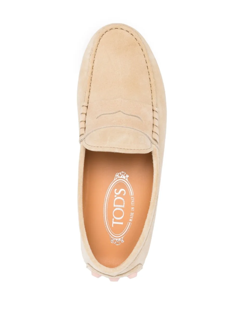 TOD'S Women's Suede Moccasin Slip-Ons