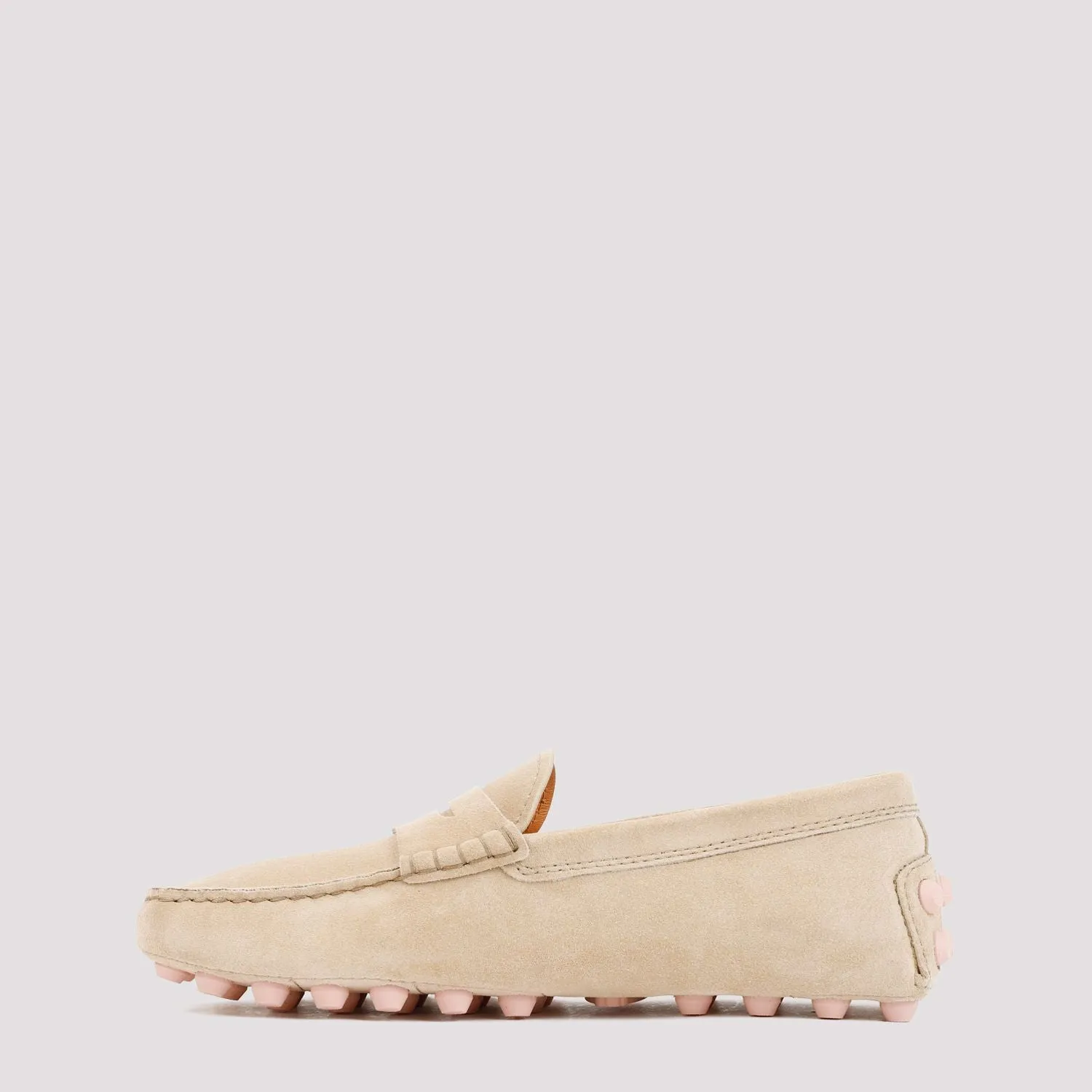 TOD'S Women's Suede Moccasin Slip-Ons