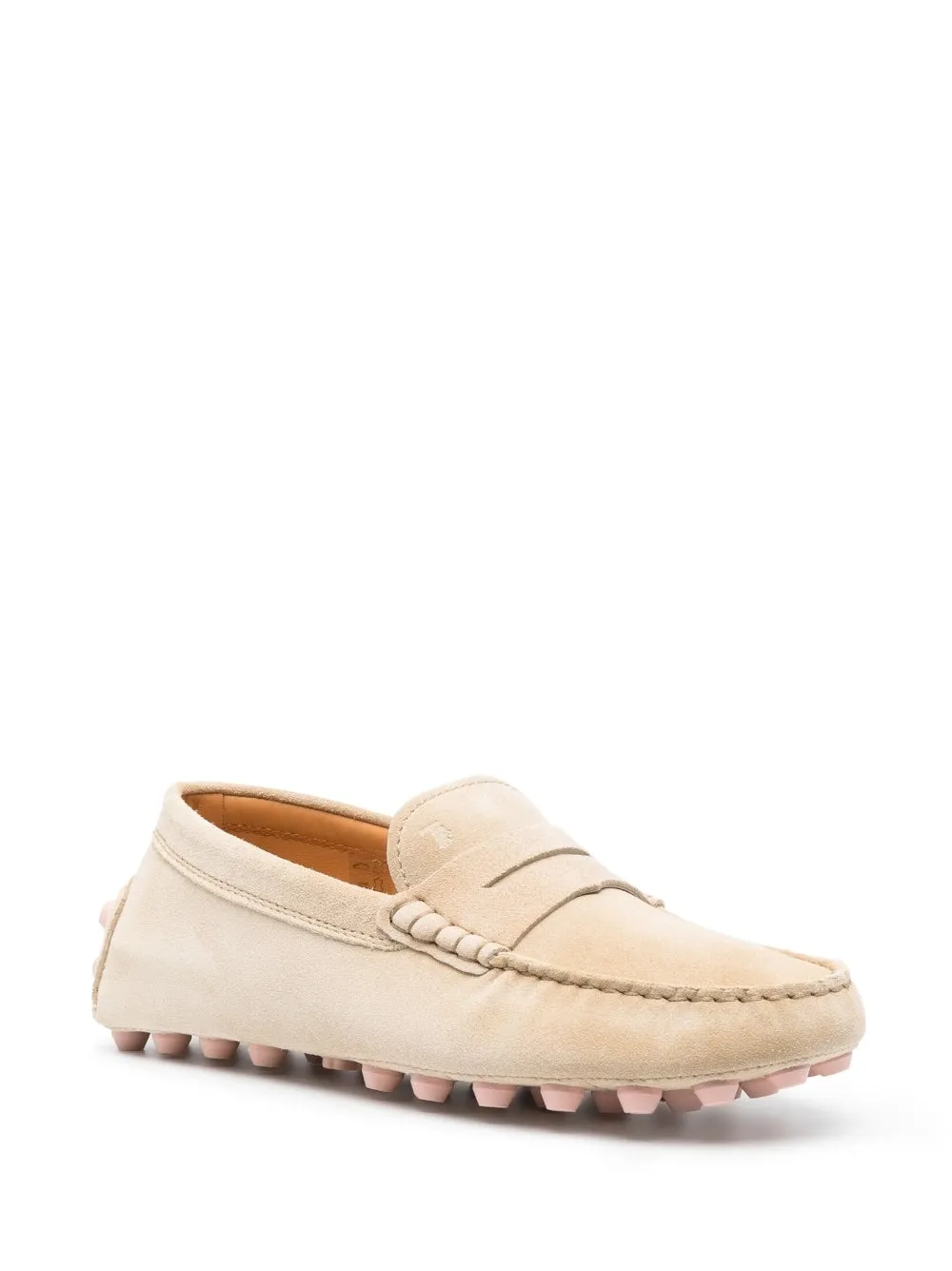 TOD'S Women's Suede Moccasin Slip-Ons