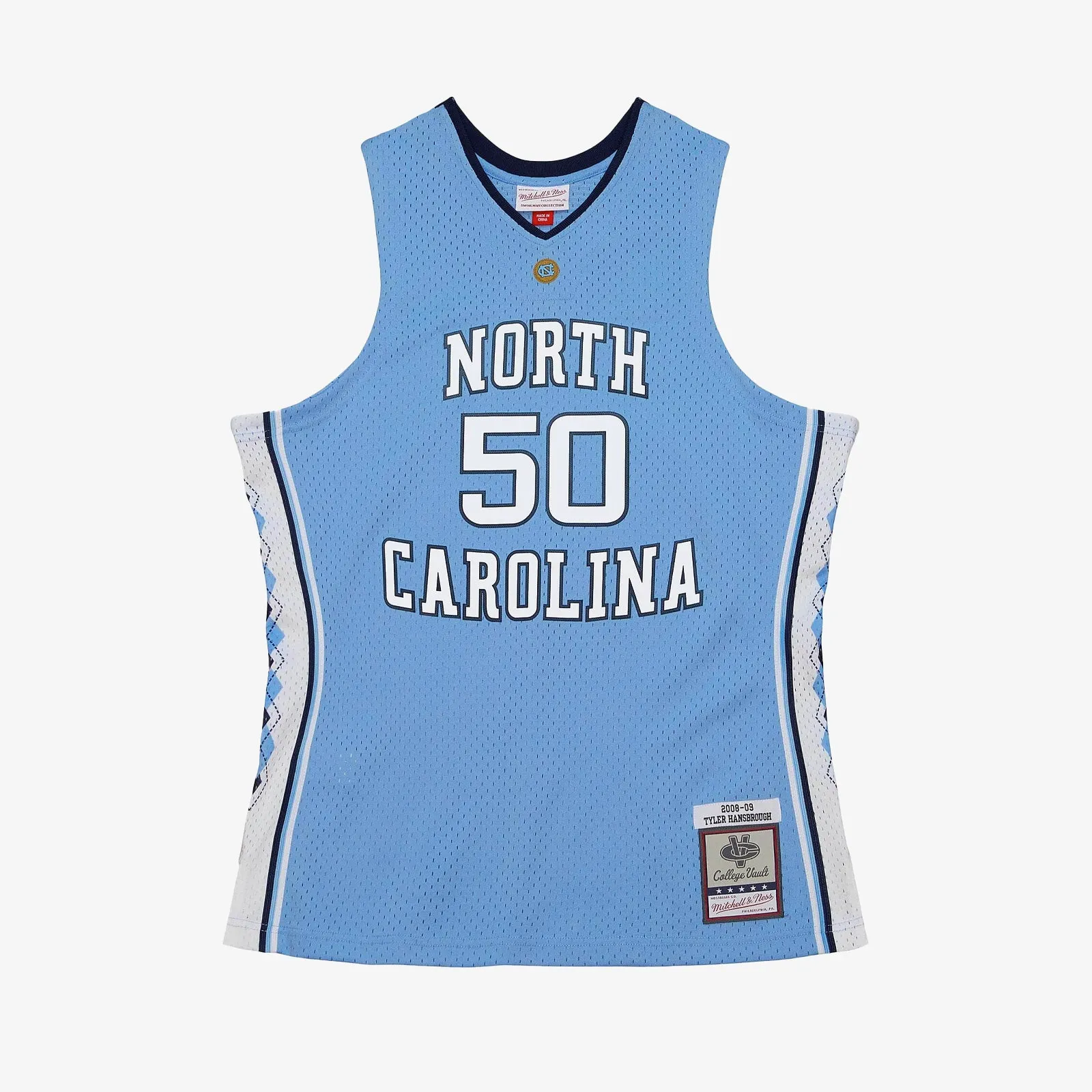 Tyler Hansbrough University of North Carolina Tar Heels 08-09 HWC Swingman Jersey - Light Blue