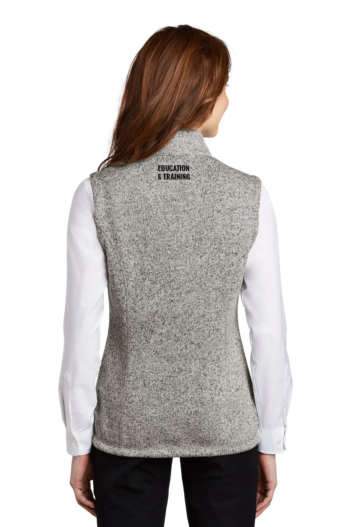 USCCA Ladies Port Authority ® Sweater Fleece Vest
