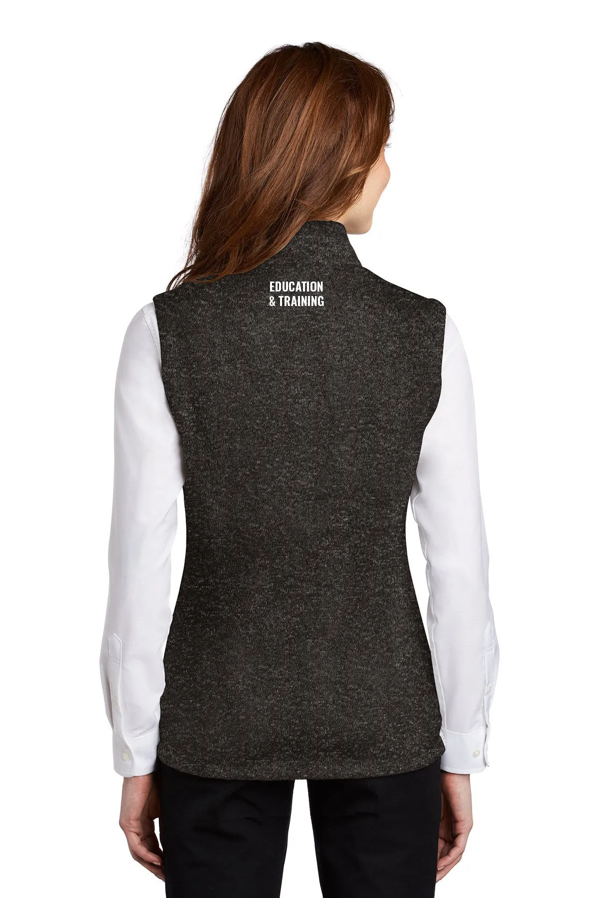 USCCA Ladies Port Authority ® Sweater Fleece Vest