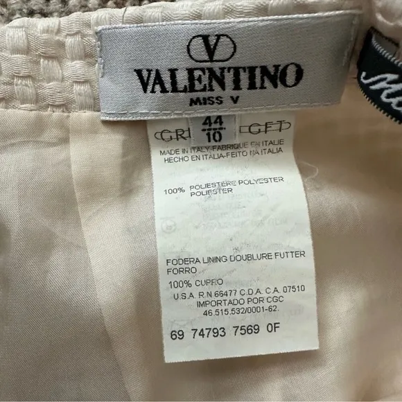Valentino Woven Skirt