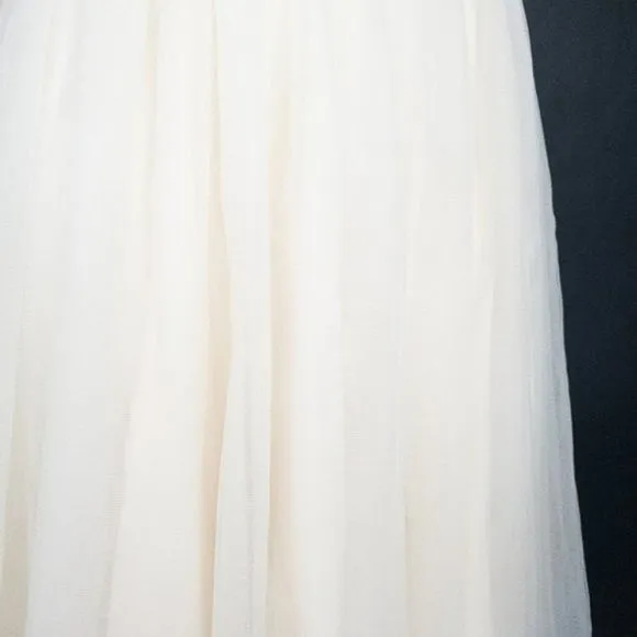 Valerie Tolosa Sweet Pea Sequin Carnation Sweetheart Neckline Princess Dress