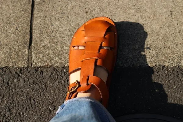 vasco LEATHER GURKHA SANDAL