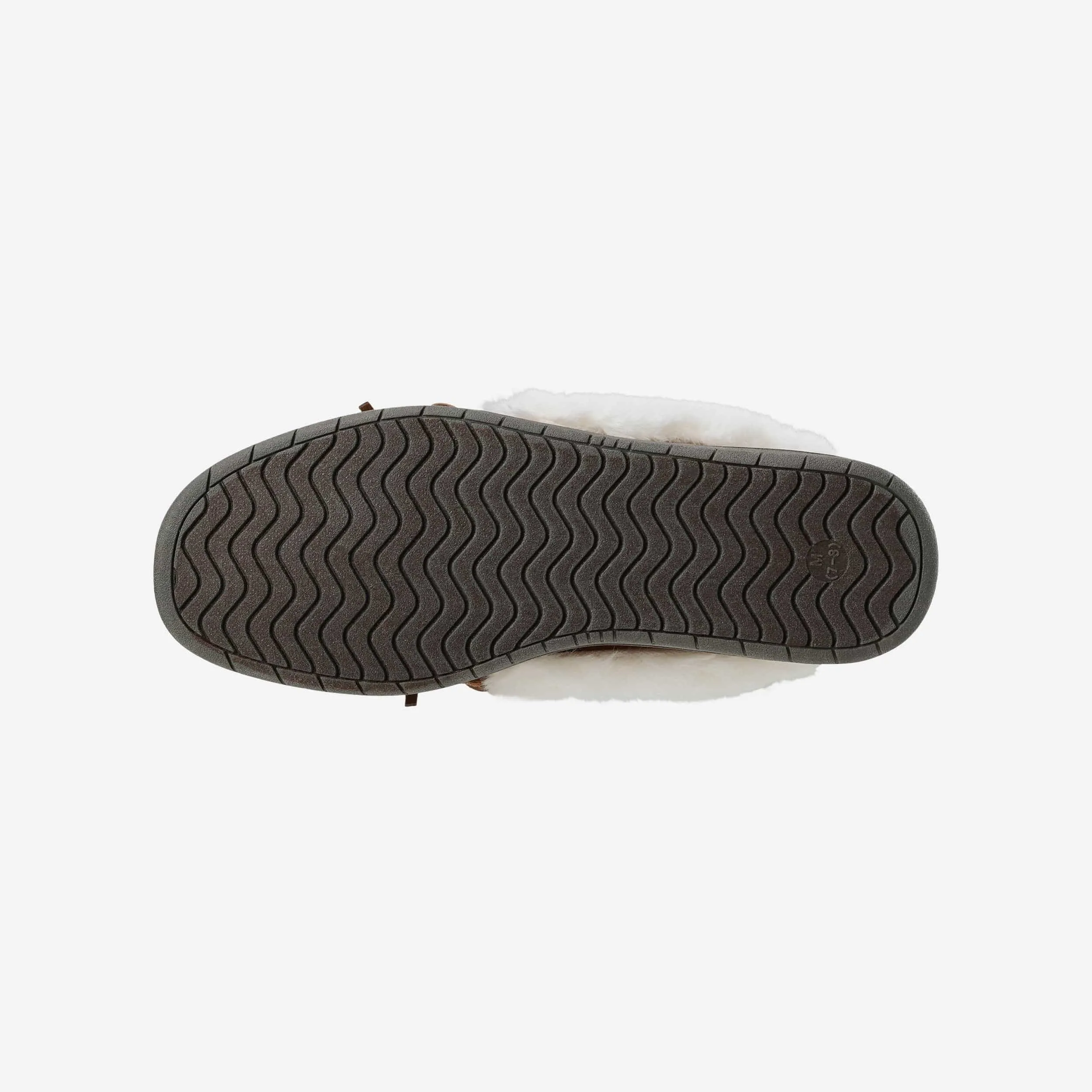 Washington Commanders Womens Tan Moccasin Slipper