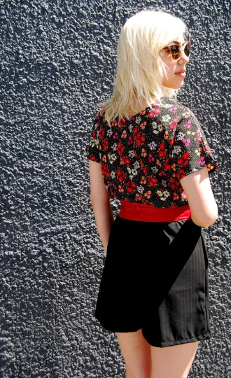 Wild Rye Floral Romper