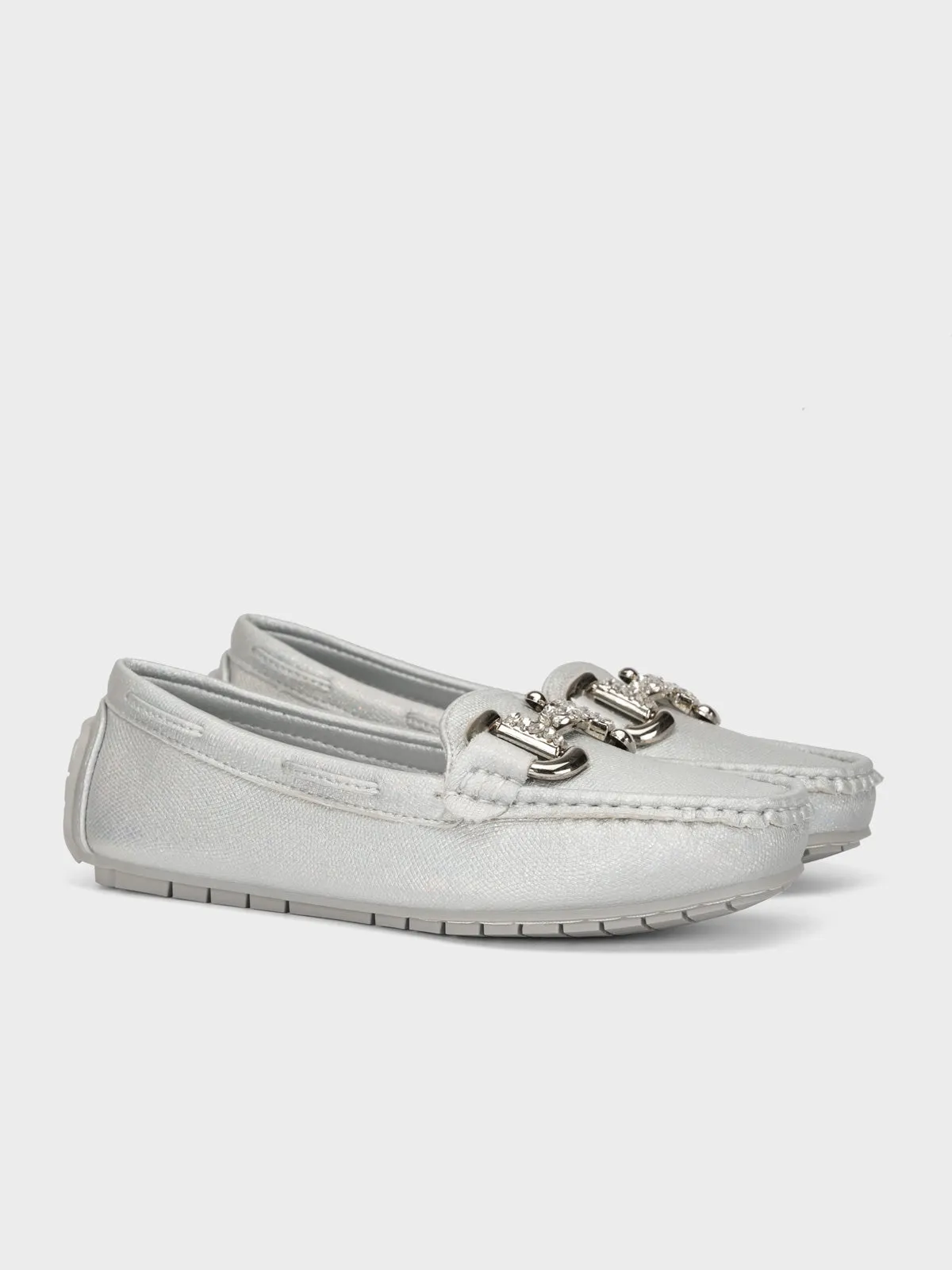 Women "FARGO" Round Toe Stylish Moccasins