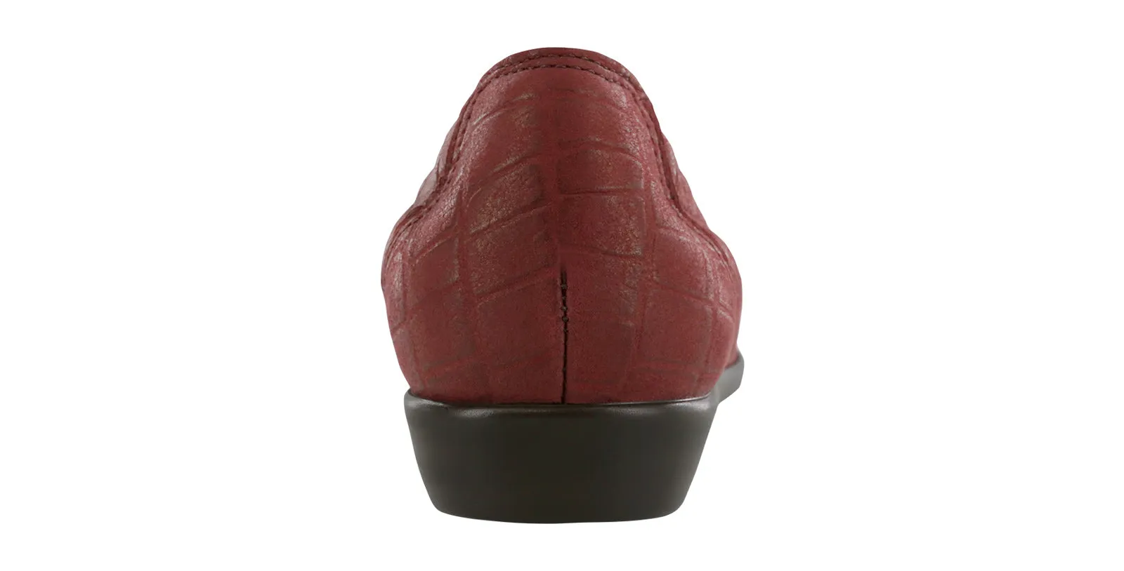 Women's Hope Slip On Loafer in Red Croc