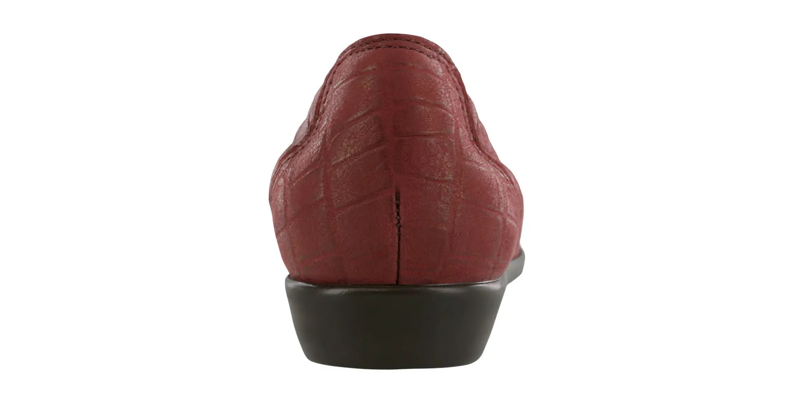 Women's Hope Slip On Loafer in Red Croc