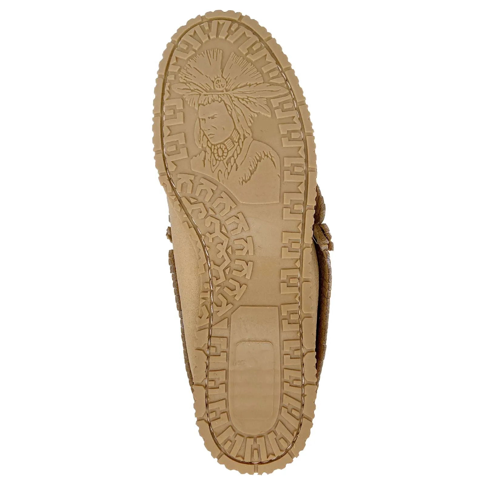Women's Moose Hide Beaded & Fringed Moccasin Shoes