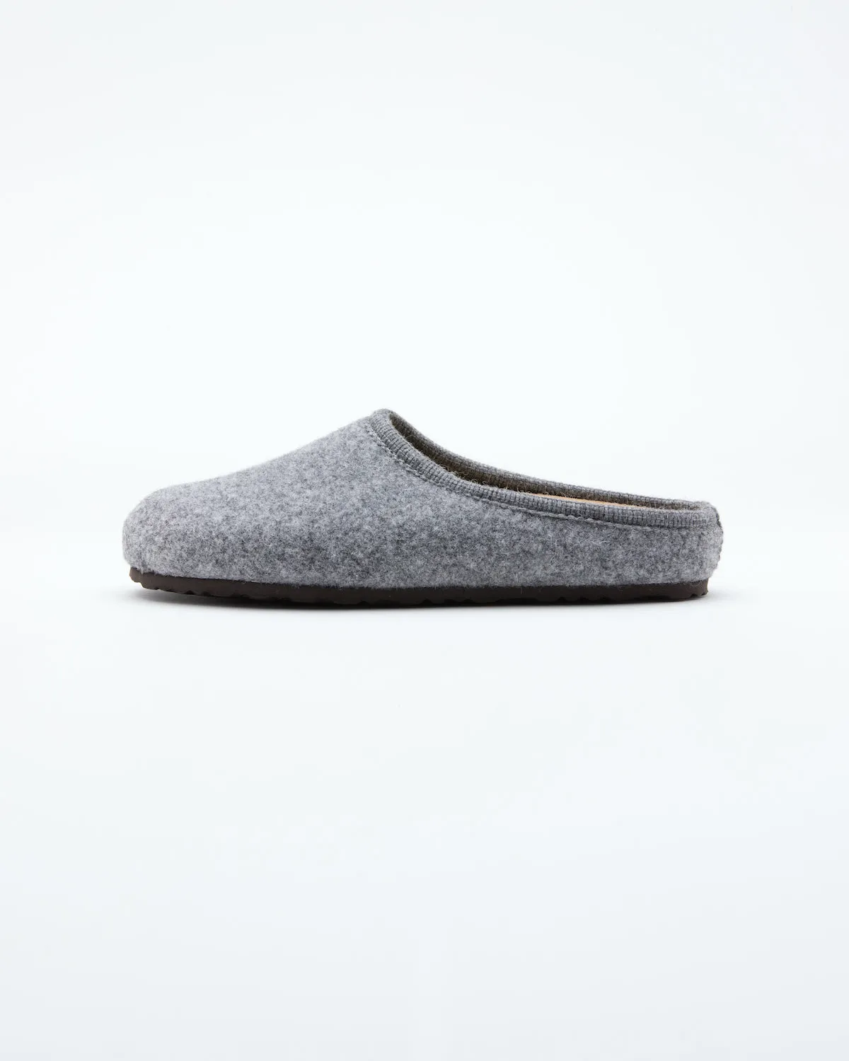 Women's Nebraska Wool Clogs Medium Grey