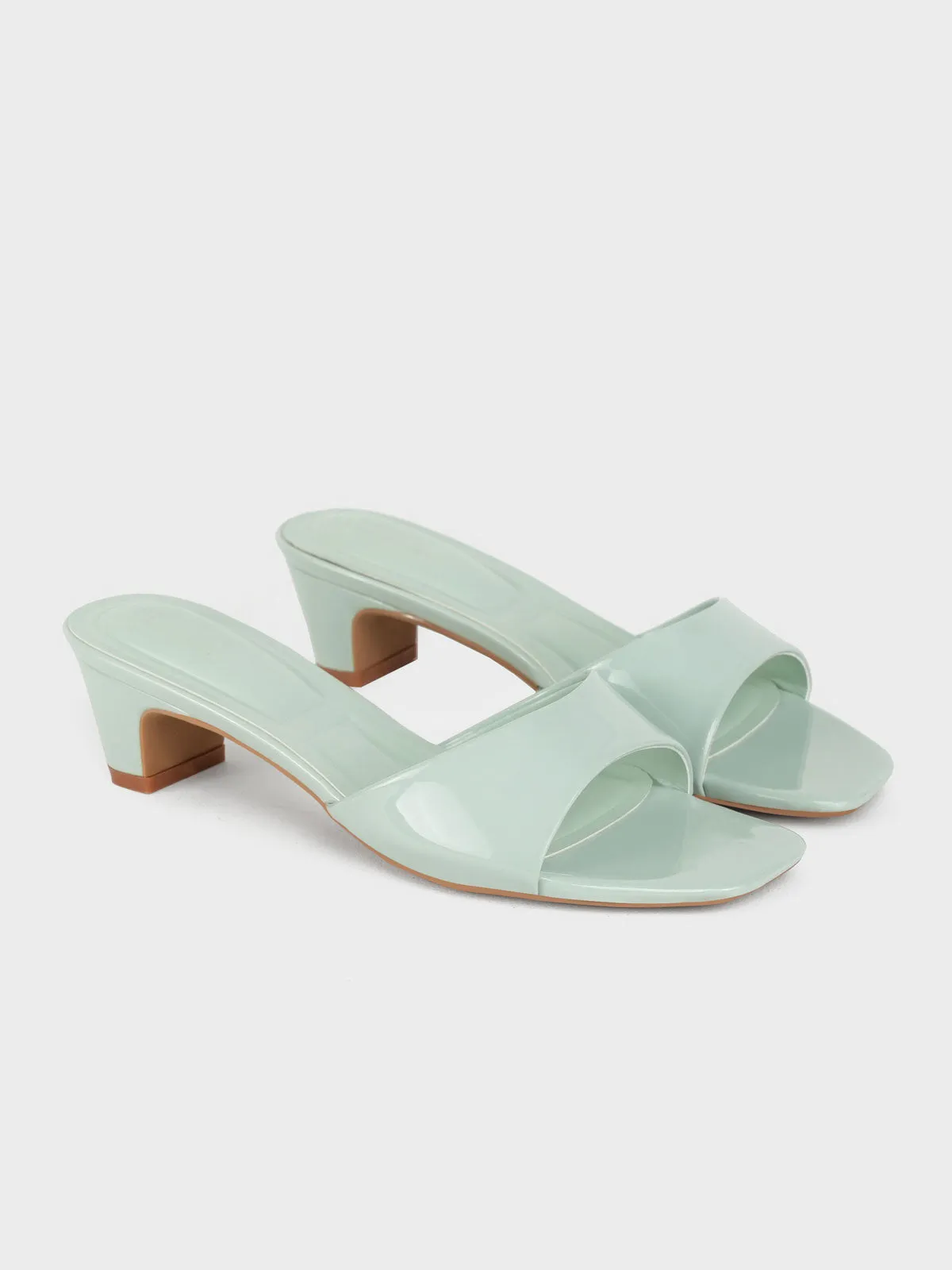 Womens "LUNA" Block Heels Sandals