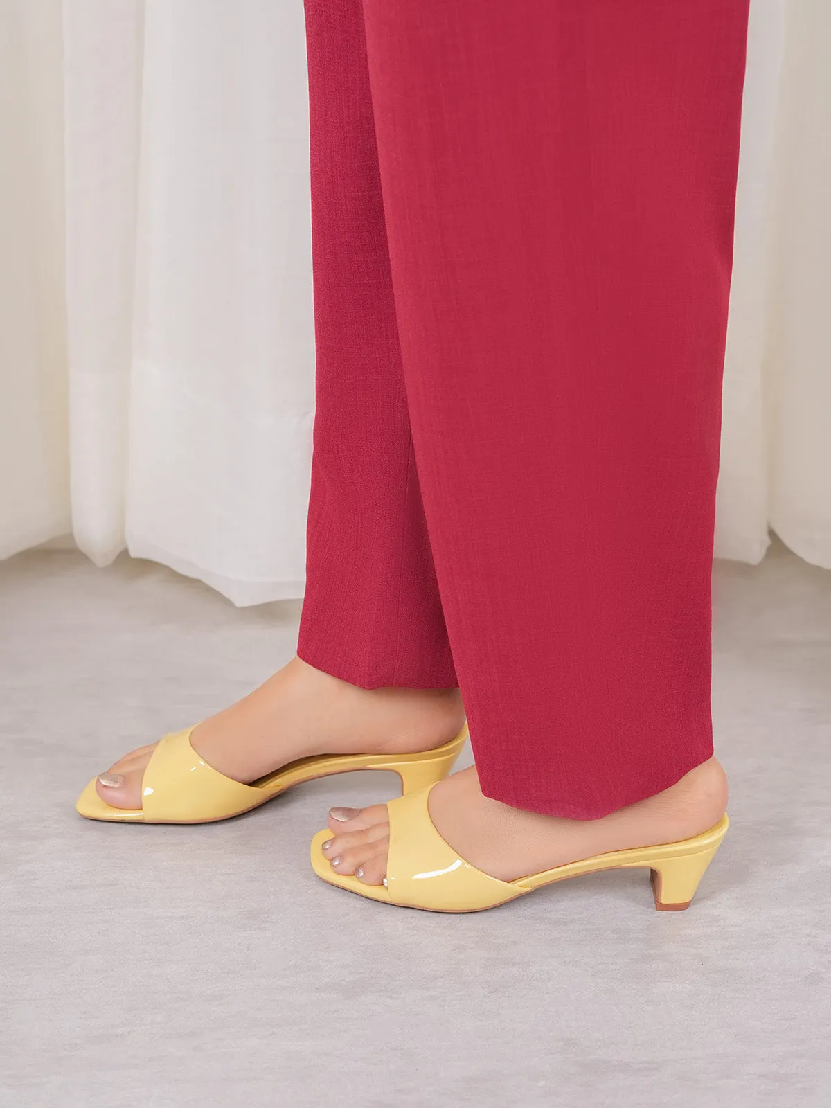 Womens "LUNA" Block Heels Sandals