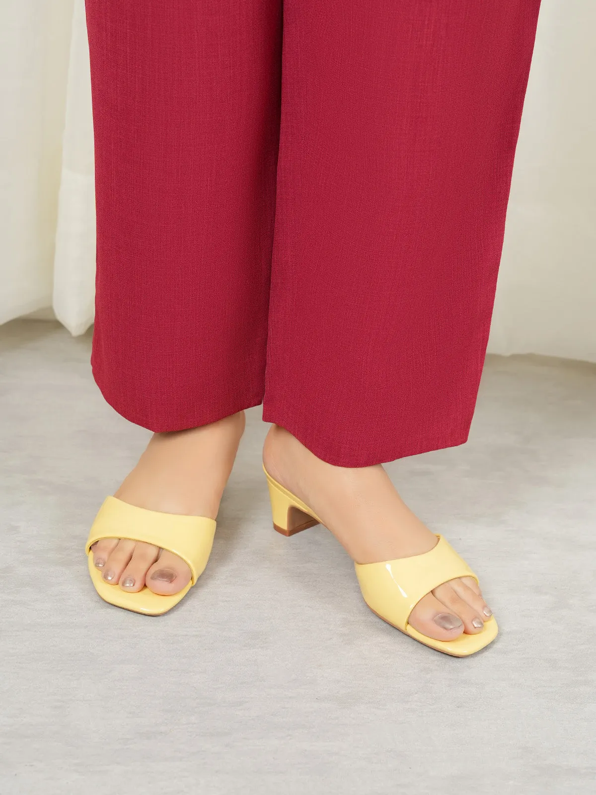 Womens "LUNA" Block Heels Sandals