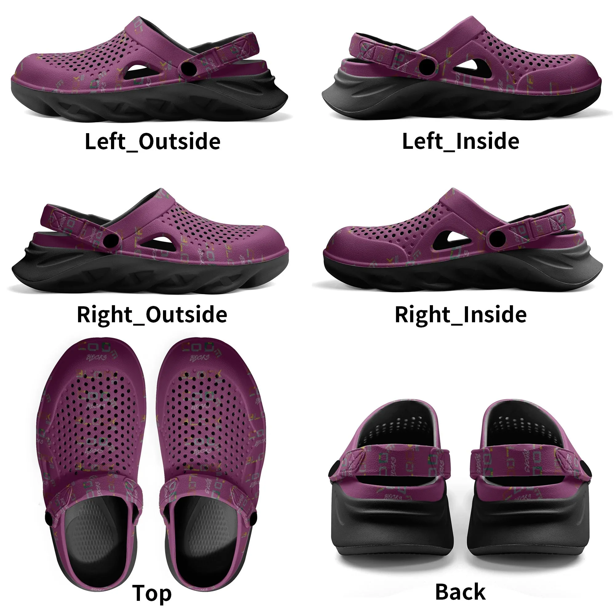 Womens Summer Hollow Out Clogs