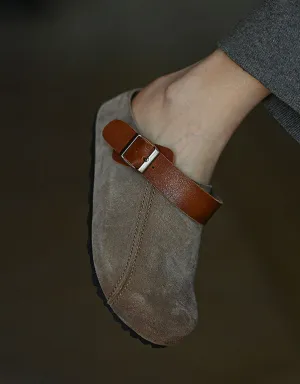 Women's Summer Wide Toe Clogs Slippers