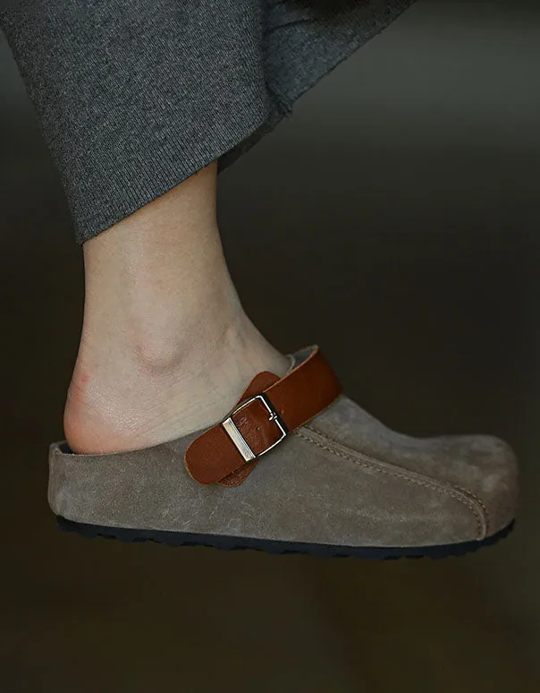 Women's Summer Wide Toe Clogs Slippers