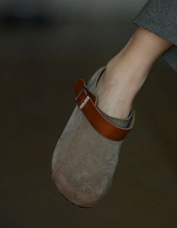 Women's Summer Wide Toe Clogs Slippers