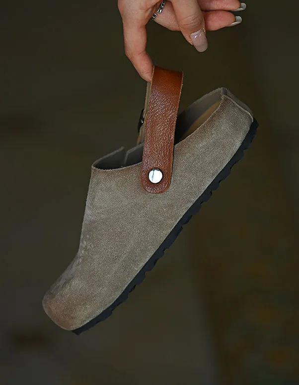 Women's Summer Wide Toe Clogs Slippers
