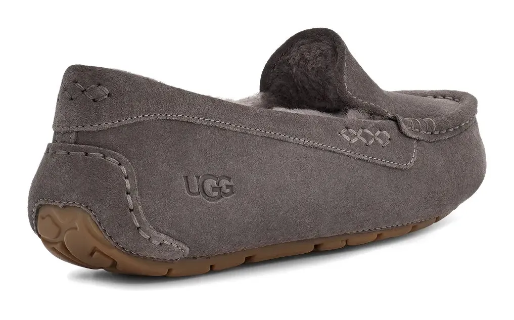 Women's UGG Ansley – Classic Suede Moccasin with Wool Lining
