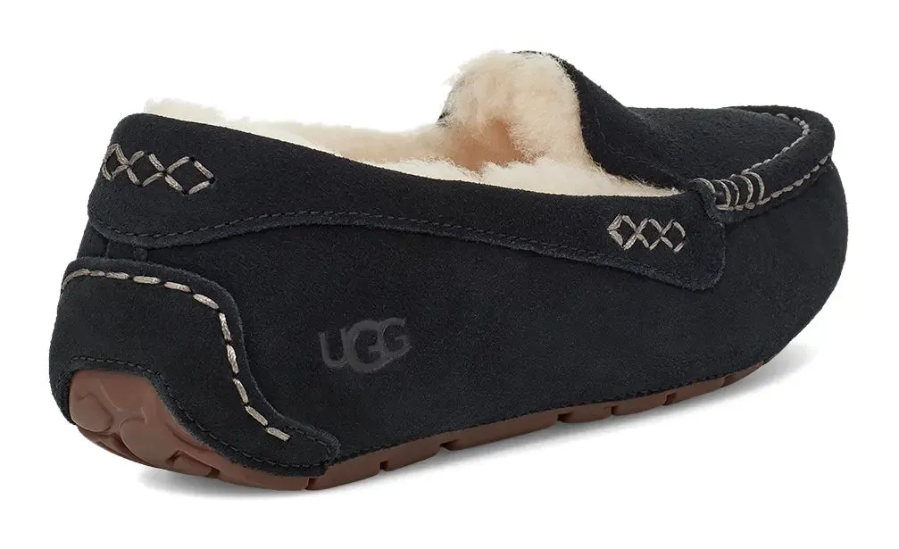 Women's UGG Ansley – Classic Suede Moccasin with Wool Lining