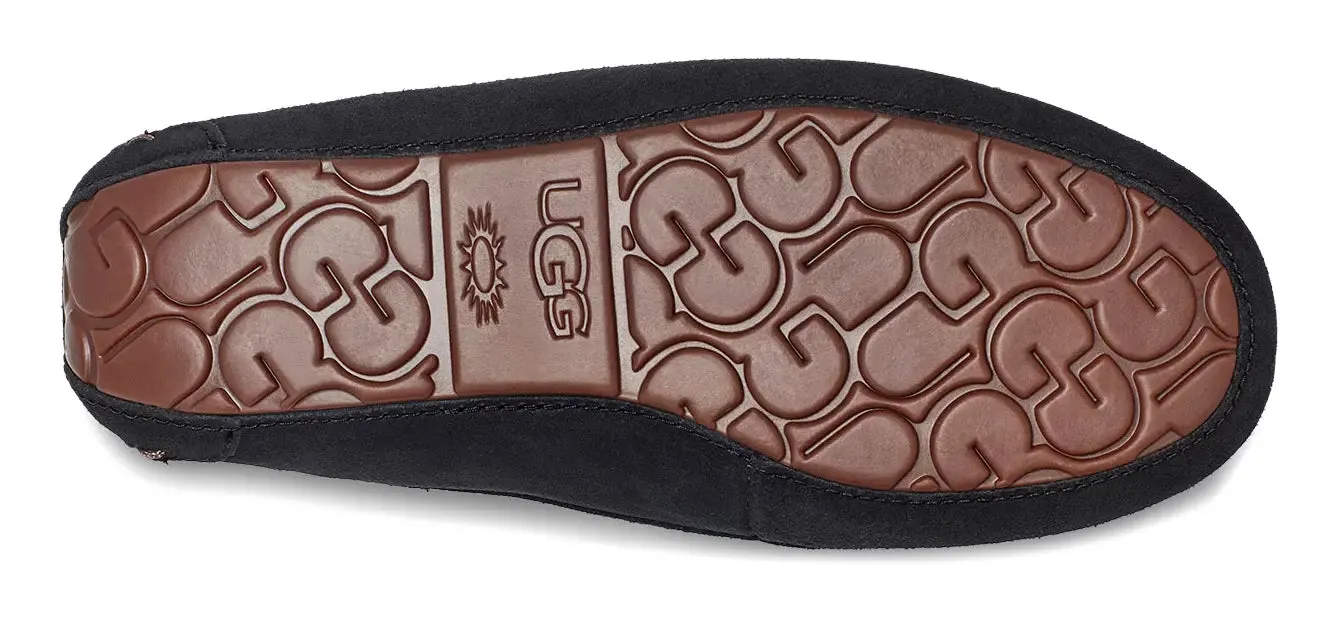 Women's UGG Ansley – Classic Suede Moccasin with Wool Lining