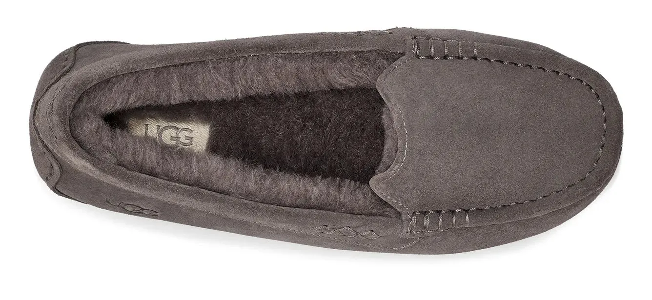 Women's UGG Ansley – Classic Suede Moccasin with Wool Lining