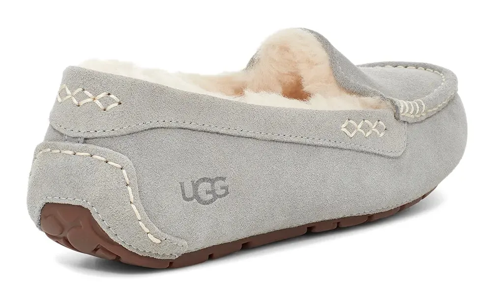 Women's UGG Ansley – Classic Suede Moccasin with Wool Lining