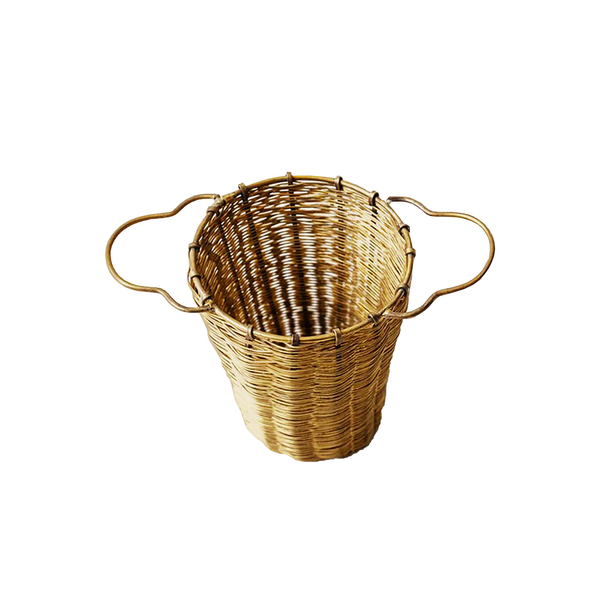 Woven Brass: Large Tea Strainer
