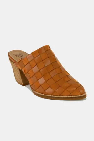 Woven Checkerboard Heels