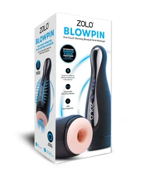 Zolo Blowpin Vibrating Blowjob Penis Massager